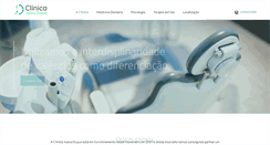 Desktop Screenshot of clinicadentariajoanaduque.com